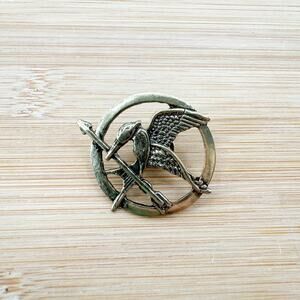 Hunger Games Mockingjay Pin, Katniss Everdeen Brooch Badge, Rebellion Symbol